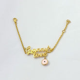 Personalised Bracelet 5.2 Grams, 18KT Gold